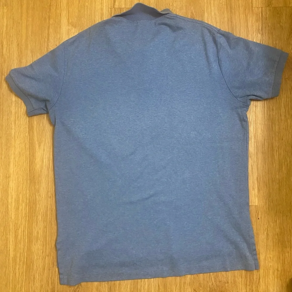 Polo by Ralph Lauren Men's Polo in Heathered Blue